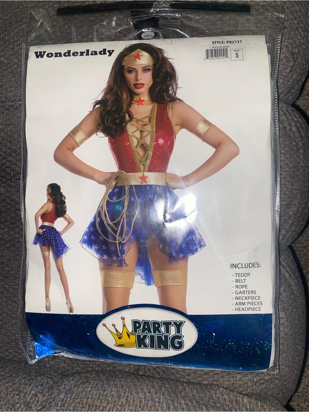 Wonderlady Red & Blue Wonder Woman Inspired Costume